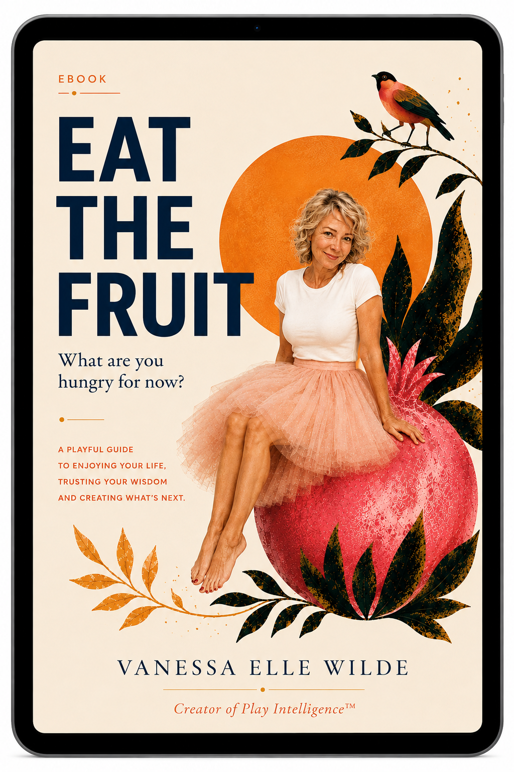 Eat the Fruit ebook on a tablet